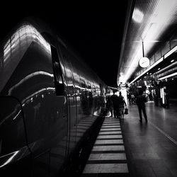 Blurred motion of tunnel in tunnel