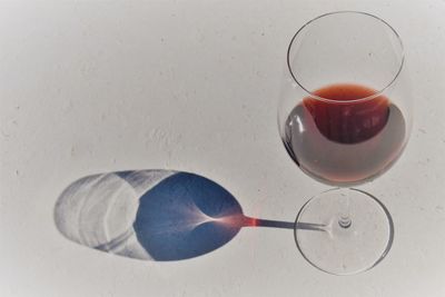 Close-up of beer in glass