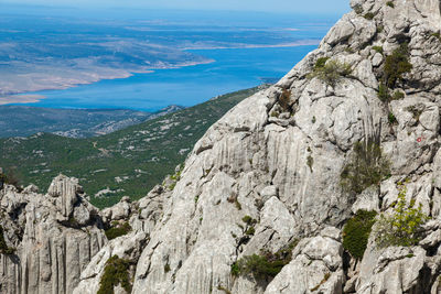 Tulove grede rocks on the velebit mountain, croatia