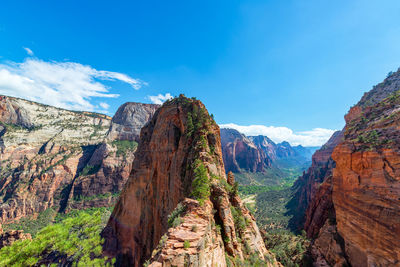 Panoramic view of landscape against sky