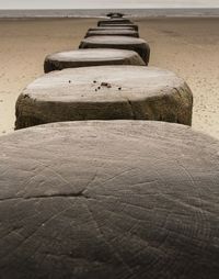 Surface level of modern building