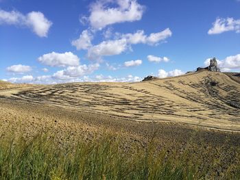 Panoramic view of landscape against sky