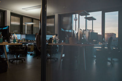 Interior shot of an office