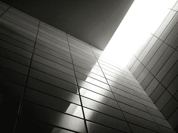 Low angle view of modern building