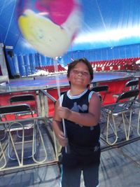 Portrait of a smiling boy