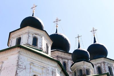 Low angle view of building against sky