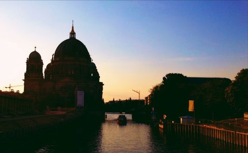 Church at waterfront