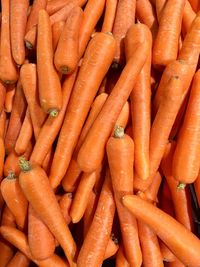 Full frame shot of vegetables for sale at market stall