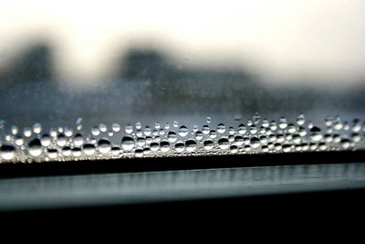 Close-up of water drops