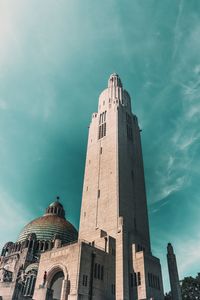 Low angle view of building against sky