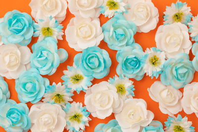 Full frame shot of roses