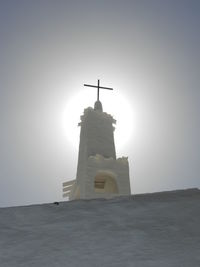 Low angle view of church