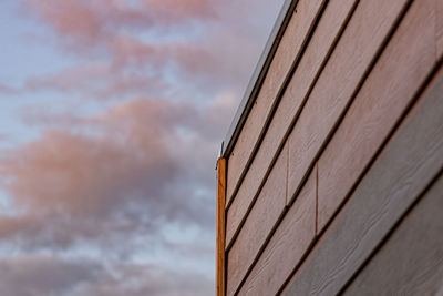 Low angle view of building against sky