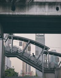 Low angle view of bridge