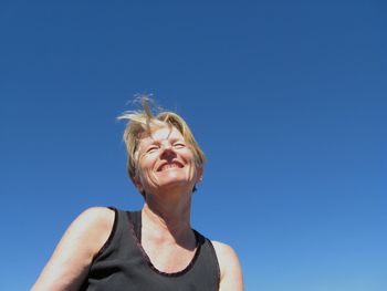 Portrait of young woman