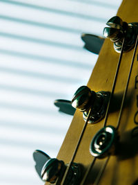 Close-up of guitar