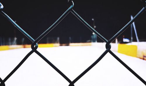 Close-up of chainlink fence