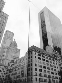 Low angle view of modern buildings