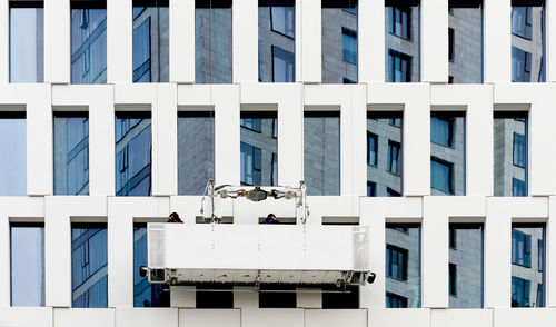 Window cleaners in berlin, germany