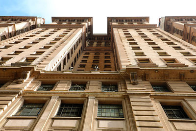 Low angle view of building against sky