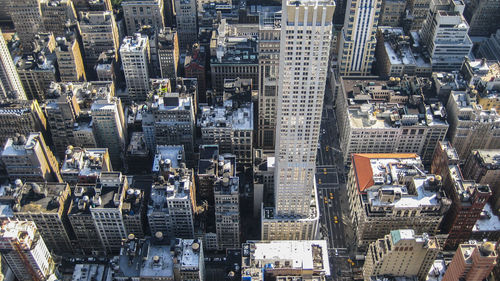 Aerial view of cityscape