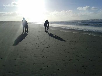 People on beach