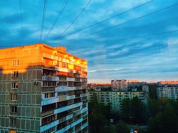 Cityscape against sky