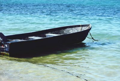 Boats in sea