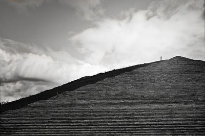 Low angle view of roof against building