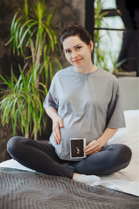 Young woman using mobile phone