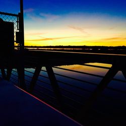 View of sky at sunset