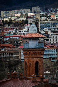 View of buildings in city