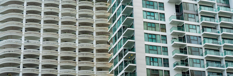 Full frame shot of modern building