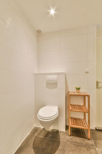 Interior of bathroom