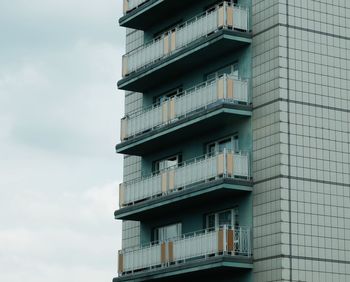 Low angle view of building against sky