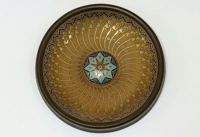 Low angle view of ceiling