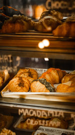 Close-up of food for sale at store