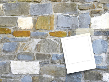 Close-up of stone wall