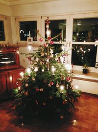 Christmas tree at home