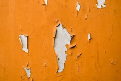 Full frame shot of yellow wall
