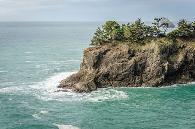 Scenic view of sea and sky