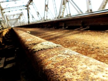 Close-up of rusty metal