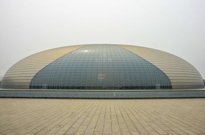 View of museum against clear sky