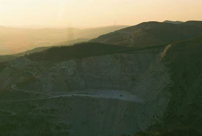 Scenic view of mountains