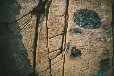 Full frame shot of wall and building