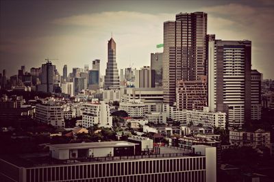 Skyscrapers in city