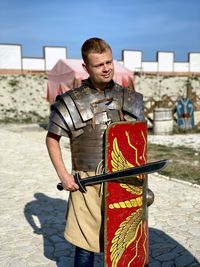 Roman legionary reconstruction