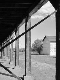 View of built structure against sky