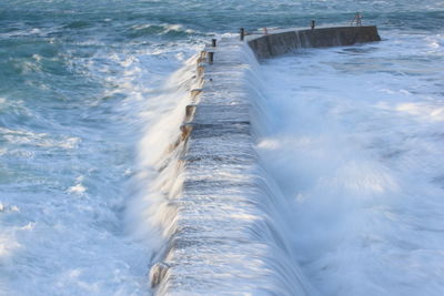 Sennen cove cornwall pier