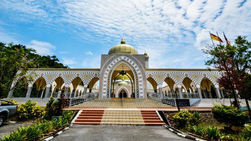 Beautiful  of masjid in sarawak